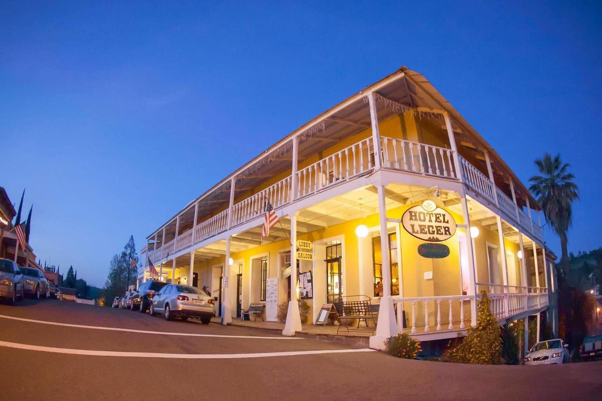 The Historic Hotel Leger Mokelumne Hill Exteriér fotografie
